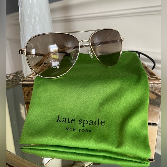 Kate Spade Emmaline Aviator Sunglasses - Picture 1 of 7